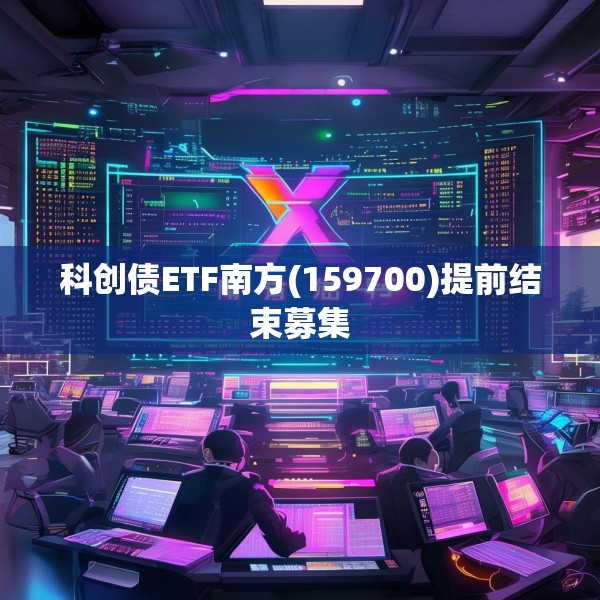 科创债ETF南方(159700)提前结束募集