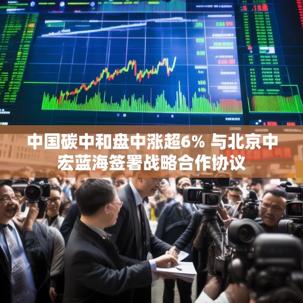 中国碳中和盘中涨超6% 与北京中宏蓝海签署战略合作协议