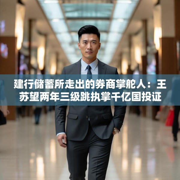 建行储蓄所走出的券商掌舵人：王苏望两年三级跳执掌千亿国投证券