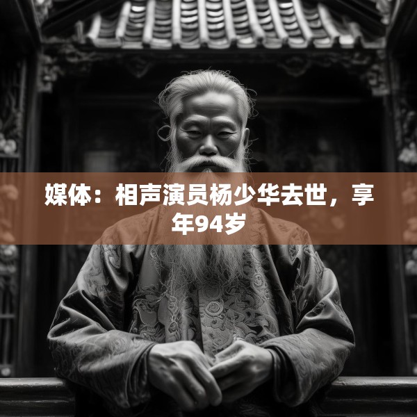 媒体：相声演员杨少华去世，享年94岁