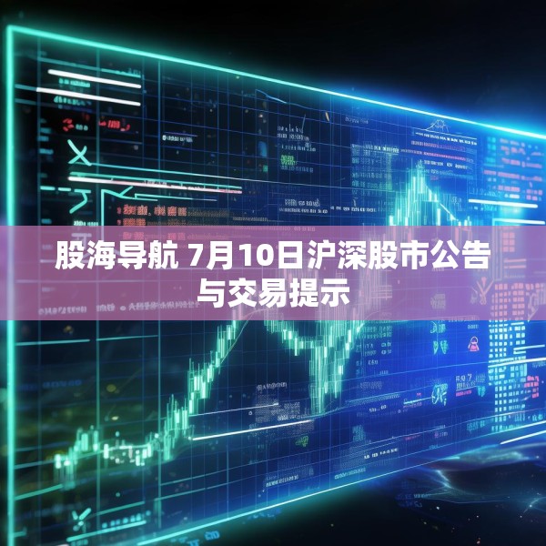 股海导航 7月10日沪深股市公告与交易提示