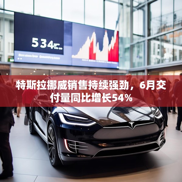 特斯拉挪威销售持续强劲，6月交付量同比增长54%