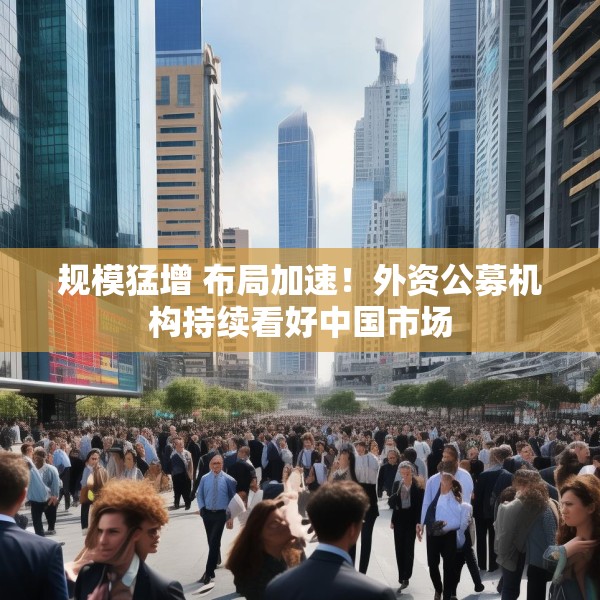规模猛增 布局加速！外资公募机构持续看好中国市场