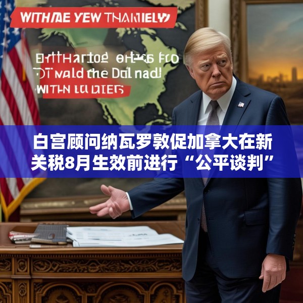 白宫顾问纳瓦罗敦促加拿大在新关税8月生效前进行“公平谈判”
