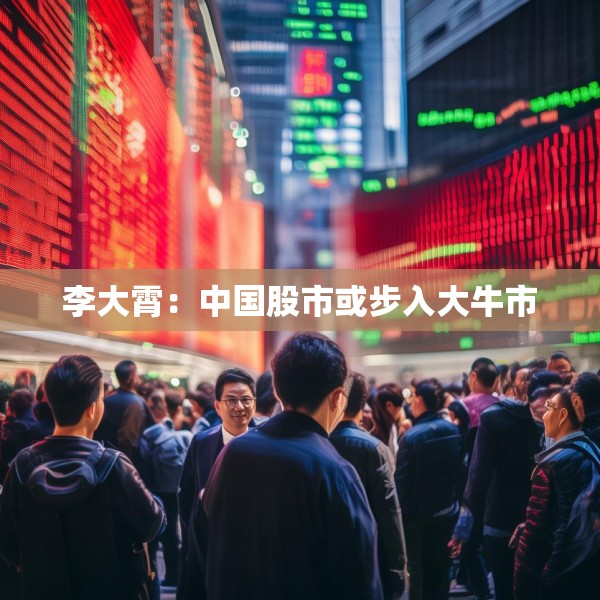 李大霄：中国股市或步入大牛市