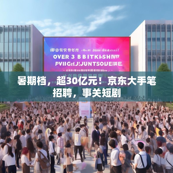 暑期档，超30亿元！京东大手笔招聘，事关短剧