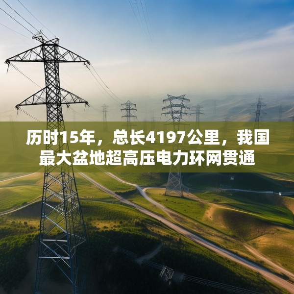 历时15年，总长4197公里，我国最大盆地超高压电力环网贯通