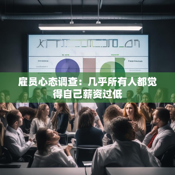 雇员心态调查：几乎所有人都觉得自己薪资过低