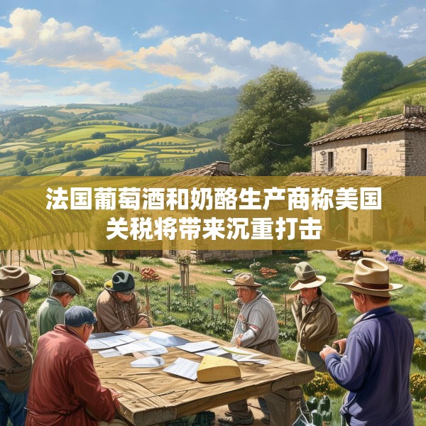 法国葡萄酒和奶酪生产商称美国关税将带来沉重打击