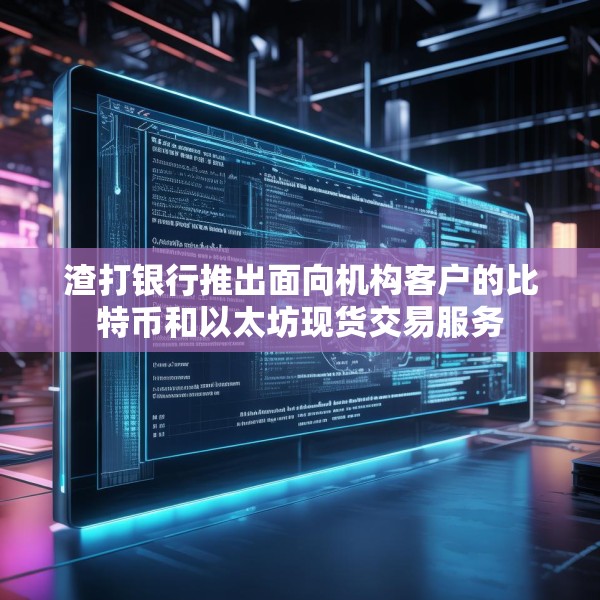 渣打银行推出面向机构客户的比特币和以太坊现货交易服务