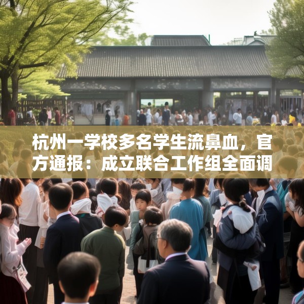 杭州一学校多名学生流鼻血，官方通报：成立联合工作组全面调查