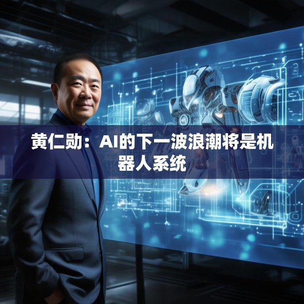 黄仁勋：AI的下一波浪潮将是机器人系统