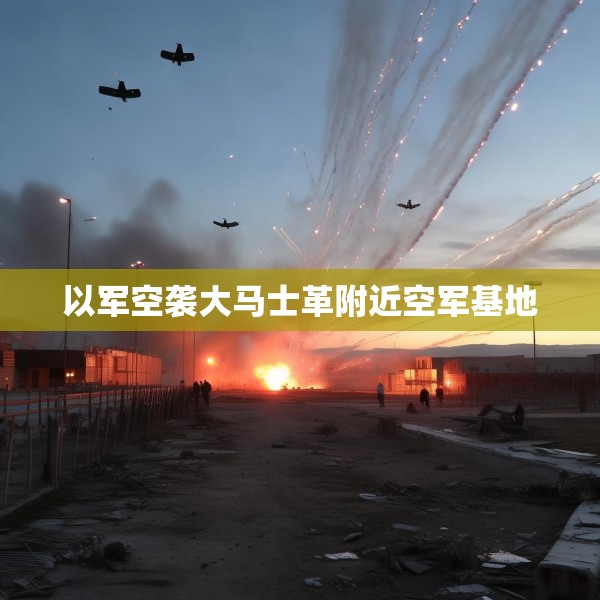 以军空袭大马士革附近空军基地