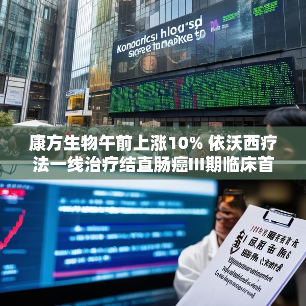 康方生物午前上涨10% 依沃西疗法一线治疗结直肠癌III期临床首例患者入组