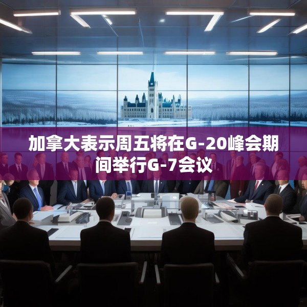 加拿大表示周五将在G-20峰会期间举行G-7会议
