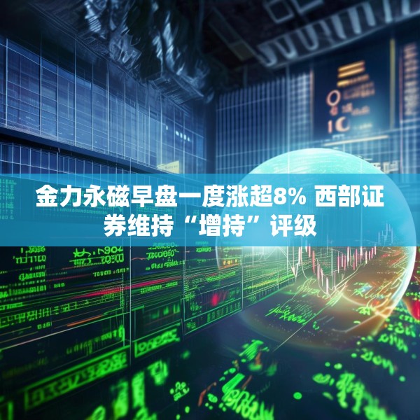 金力永磁早盘一度涨超8% 西部证券维持“增持”评级