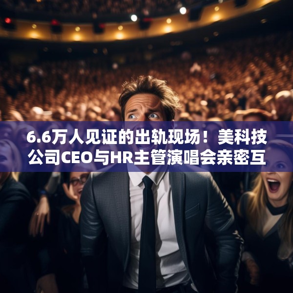 6.6万人见证的出轨现场！美科技公司CEO与HR主管演唱会亲密互动被拍后迅速躲避