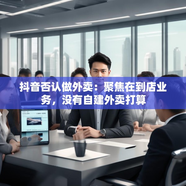 抖音否认做外卖：聚焦在到店业务，没有自建外卖打算