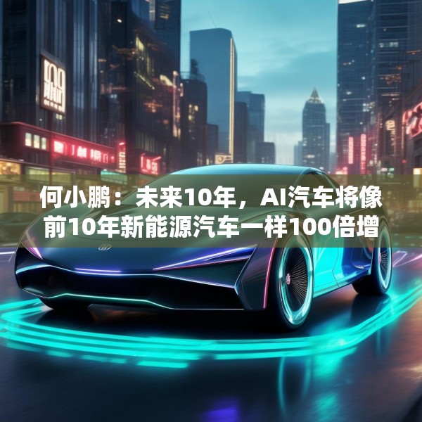 何小鹏：未来10年，AI汽车将像前10年新能源汽车一样100倍增长
