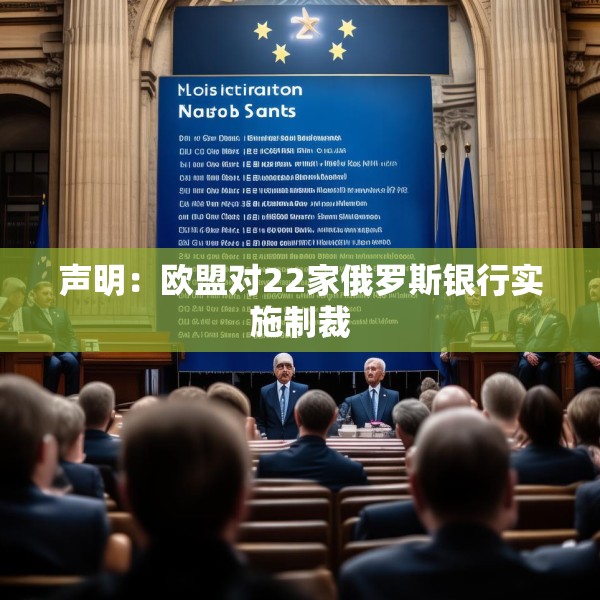 声明：欧盟对22家俄罗斯银行实施制裁