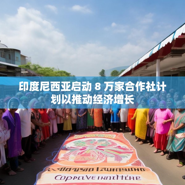 印度尼西亚启动 8 万家合作社计划以推动经济增长