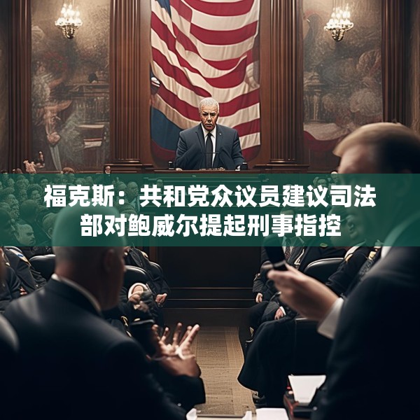 福克斯：共和党众议员建议司法部对鲍威尔提起刑事指控